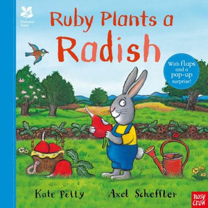 Ruby plants a radish